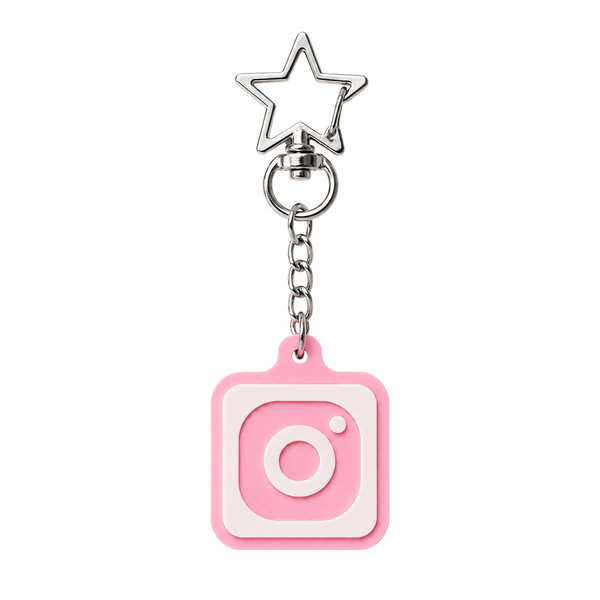 TwójTag Soft Pink Star