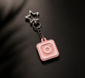 TwójTag Soft Pink Star